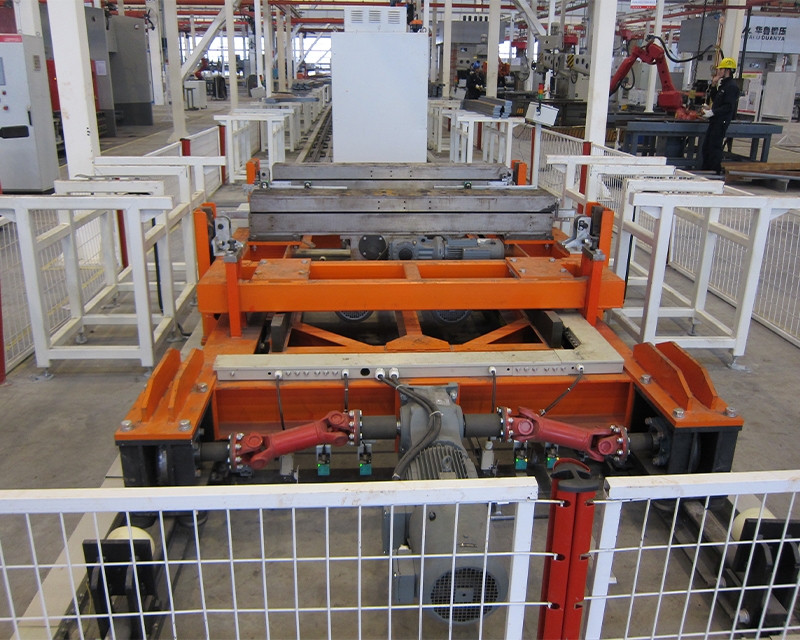 Sany material conveying trolley line